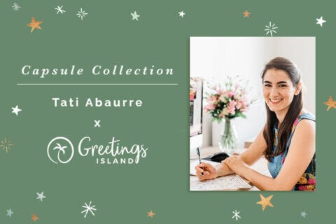 ati Abaurre's Profile Banner: A fusion of artistry and innovation. At the forefront stands Tati herself, a visionary designer at Greetings Island, radiating creativity.